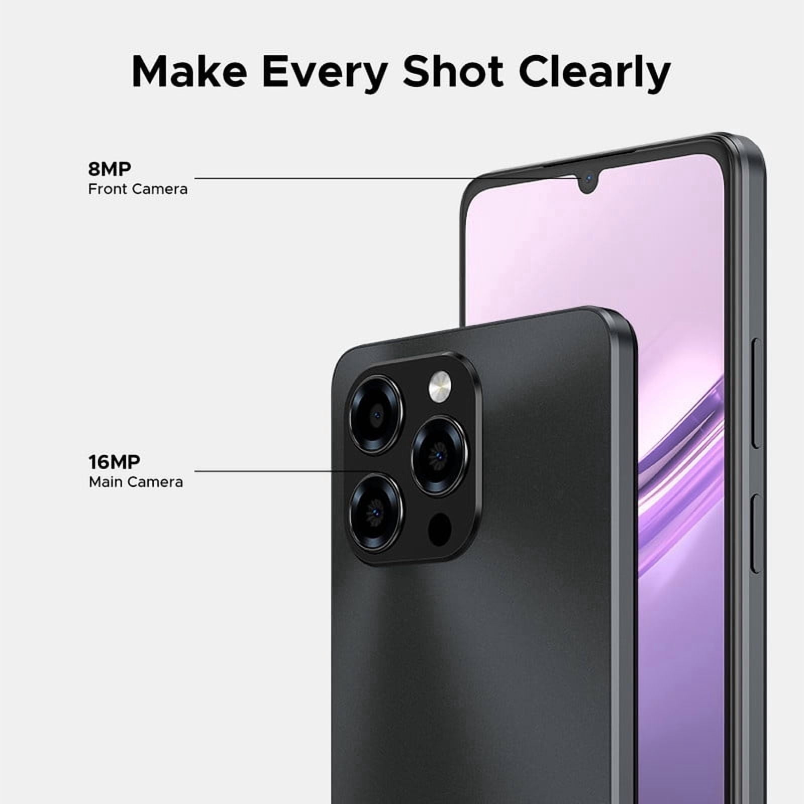 DOOGEE Android 16 Unlocked Cell Phone,32GB+256GB/2TB,6.75" HD+ 90Hz Android Phone,6250mAh Battery,16MP+8MP,4G Dual SIM Smartphone,Octa Core/Widevine L1/ GPS/NFC/Fingerprint/Face Unlock