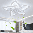 thumbnail image 1 of Garwarm Ventiladores de Techo con Luces y Control Remoto, Ventilador de Techo Moderno de Perfil Bajo de 24 Pulgadas con Montaje Al Ras, Accesorio de Luz de Techo LED Regulable, Ventiladores de Techo, 1 of 18