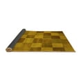 thumbnail image 2 of Ahgly Company Indoor Square Oriental Yellow Modern Area Rugs, 5' Square, 2 of 4
