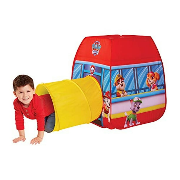 Tienda De Juego Pop Up De Paw Patrol – Casa De Campaña Desplegable Con Puerta Enrollable Y Ventana, Ligera Y Fácil De Montar Para Interior Y Exterior, Licencia Oficial