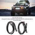 thumbnail image 3 of 2Pcs DT Wiring Harness Adapter, High Power Heat Resistant Connector for LED Light Bar, LED Work Lights, LED Cubes, 3 of 7