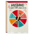 thumbnail image 1 of Hallmark Valentines Day Card for Husband (What We Do Spinner), 1 of 6