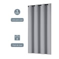 thumbnail image 3 of Cortina para Ventana Home Creations Blackout Gris 145x 213 cm, 3 of 4