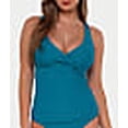thumbnail image 5 of Elsie Underwire Wrap Tankini Top Swimsuit, 5 of 6