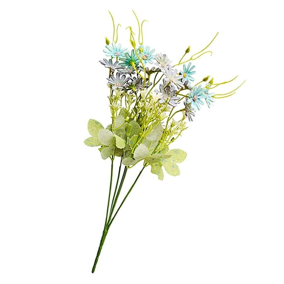 Fake Flowers Clearance! Dutch Chrysanthemum Simulation Small Daisy Wedding Home Photography Decoration Props Decoration Simulation Flower