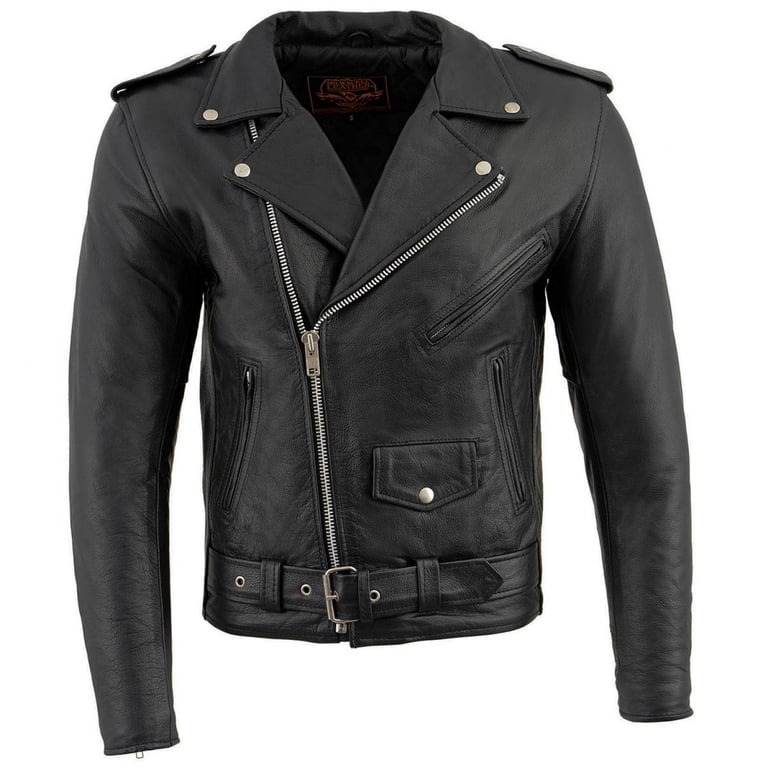 Milwaukee Leather LKM1781 Men's The Legend Classic Black Premium