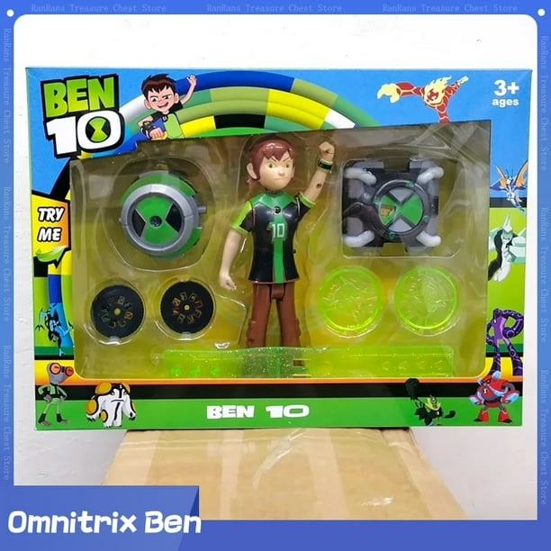 Figuras de acción de Ben 10, relojes de Omnitrix Ben10, regalo para niños