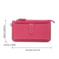 thumbnail image 2 of Porte-monnaie pour Femmes, Mode, Grande Capacité, Pochette à Fermeture Éclair, Portefeuille, Porte-Cartes, 2 of 4
