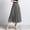 Grey, variant on Women Tutu Skirt Mid Length Dance Party A-Line High Waisted Tulle Holiday Party Carnival Petticoat Skirt