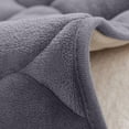 thumbnail image 6 of Btomtd 20"x16" Winter Warm Pet Mat for Cats and Dogs, Cozy and Soft Cat Bed and Dog Bed Kennel Mat Counteractive to Wear and Scratches, Washable Puffy Mat Resistance to Biting, Gray, 6 of 6