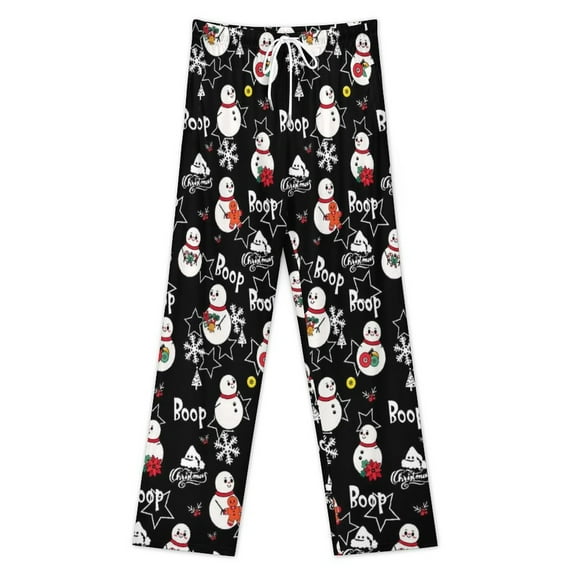 Unisex Christmas Pajama Pants Women Men Couples Pjs Pants Lough Pants Unisex Pajama Bottom for Xmas Family Matching Pajama Costume Christmas Gifts