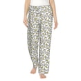thumbnail image 2 of Lsque Ducky Print Women's Pajama Pants, Lounge Pant - Comfortable Home Wear,Elastic Waistband, Stylish Design-Small, 2 of 9