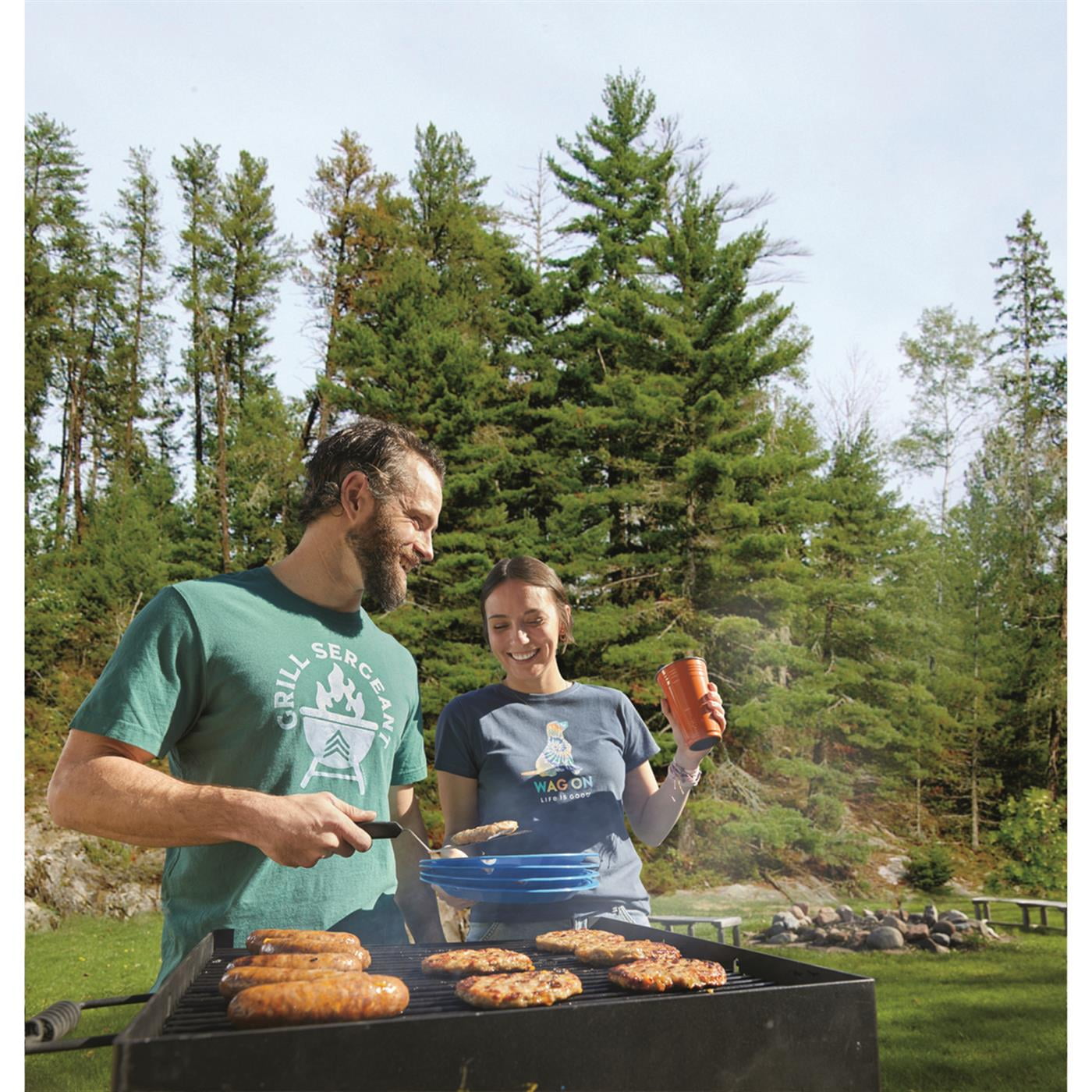 Guide Gear XL Heavy-Duty Park-Style Charcoal Grill