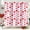 Pink Heart, variant on Shower Curtains Set Valentines Day Pink Red Heart Shower Curtain Waterproof Fabric Bath Curtain with 12 Hooks for Valentine''s Day Home Bathroom Decor, 72 x 72 Inches