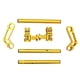 thumbnail image 2 of Sistema de manillar para motocicleta Grom MSX 125 dorado, 2 of 7