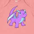thumbnail image 4 of Inktastic Cute Baby Purple Dragon Boys or Girls Baby Bodysuit, 4 of 5