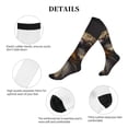 thumbnail image 5 of Rateoe Modern Funny Duck Compression Socks for Women and Men 20-30mmHg-Circulation Support Socks Knee High Nurse Pregnant Running Medical and Travel Athletic, 5 of 7