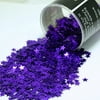 Confetti Star 1/4" Purple - Half Pound (8 oz) - CCL8562