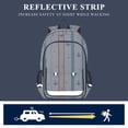 thumbnail image 5 of FORMRS Unisex School Backpack 17" Student Travel Bag with Laptop Compartment, Cute Nautical Pattern, 5 of 7