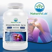 Nature's Lab Hyaluronic Acid with BioCell Collagen, 180 Vegetarian Capsules