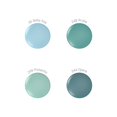 thumbnail image 3 of Eternal Green Nail Polish Set for Women (MINDFULNESS) - Light Blue Nail Polish Set for Girls - Long Lasting & Quick White Nail Polish for Home DIY Manicure & Pedicure - Made in USA, 13.5mL (Set of 4), 3 of 6