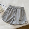 thumbnail image 1 of Pantalones cortos deportivos de algodón para mujer, ropa exterior holgada de verano, pantalones de pijama para el hogar, pantalones de yoga de cintura alta, informales y de pierna ancha, a la moda, 1 of 6