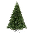 thumbnail image 2 of Northlight 7.5' Pre-Lit Silverthorne Fir Artificial Christmas Tree - Clear Lights, 2 of 7