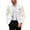 White, variant on Men's Blazer Jackets Slim Fit Formal Wedding Party Notched Lapel Single Breasted Tuxedo Lightweight Classic Fit Sports Coats White M