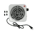 thumbnail image 2 of Réchaud Électrique de Décoction, Radiateur Électrique Réchaud Simple en Acier Inoxydable US 110V pour Dortoir, 2 of 8