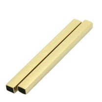 10Pcs diy brass hollow square tube, M2x20mm