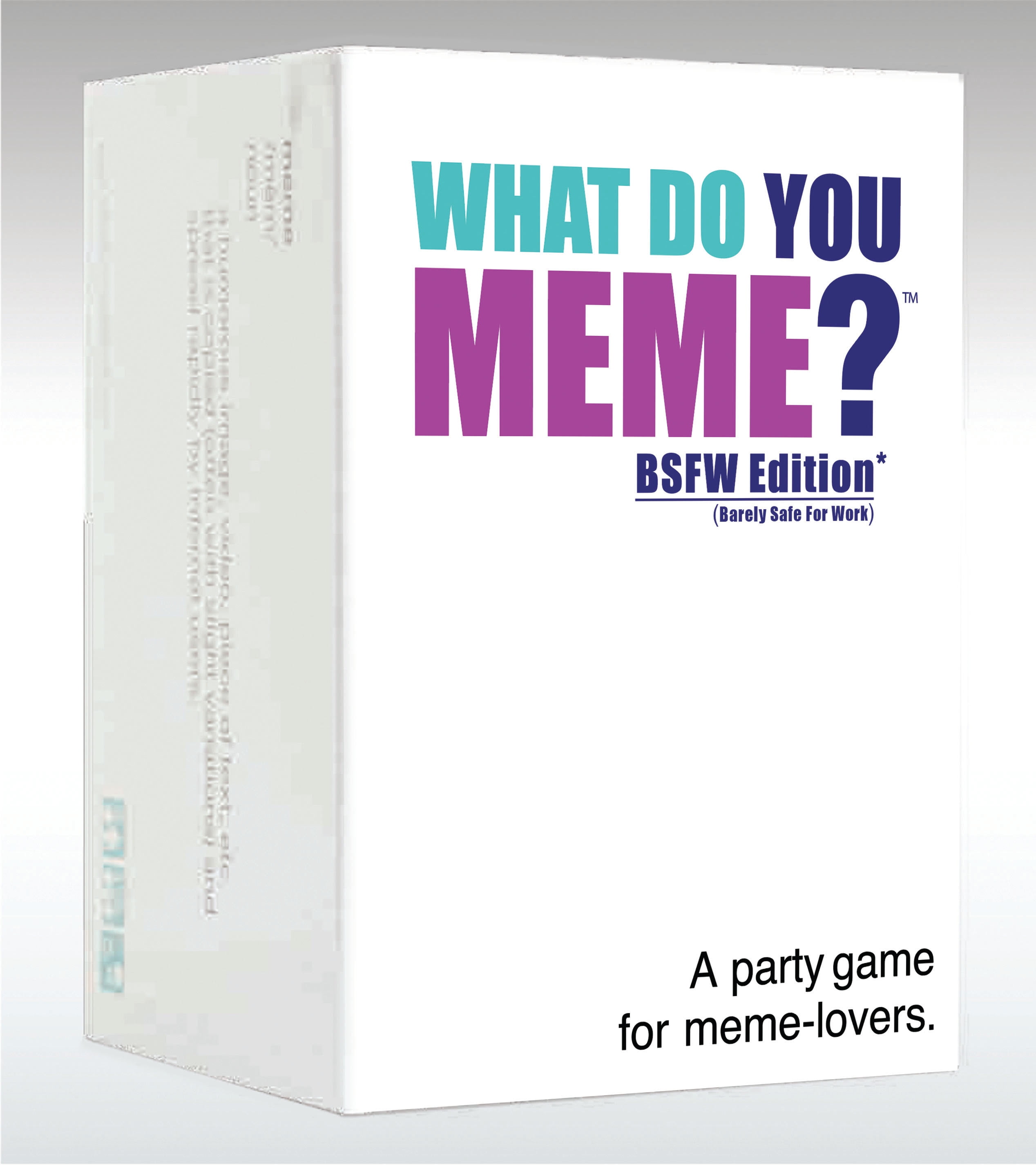 WHAT DO YOU MEME? CORE GAME The most famous Party Game for passionate