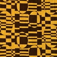 thumbnail image 1 of Ahgly Company Indoor Square Abstract Yellow Modern Area Rugs, 8' Square, 1 of 4