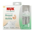 thumbnail image 2 of NUK Simply Natural Bottles, 1 Month or Older, Medium Flow, 9 oz, Clear, 3 Count, 2 of 7