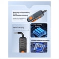 thumbnail image 2 of Transmisor y Receptor de Audio Bluetooth 5.4 con Entrada Auxiliar de 3,5 mm, Adaptador de Música Estéreo HiFi con Micrófono para Coche, Avión, TV, PC y Auriculares., 2 of 5