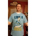 thumbnail image 3 of Like a Big Boss Man Mens Light Blue T-shirt M, 3 of 3