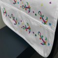 thumbnail image 3 of Vintage Nautical Tattoo Microwave Oven Cover, Repetitive Pattern of Polygonal Colorful Anchor, Water Resistant Organizer with Pockets for Kitchen, 36" x 12", Multicolor, by Ambesonne, 3 of 4