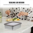 Airtight Cheese Container Cheese Fridge Storage Box Sliced Cheese Box