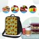 thumbnail image 4 of Balery Sunflowers Caja de Almuerzo y Bolsa de Almuerzo para Hombres y Mujeres, Bolsa de Almuerzo Reutilizable con Gran Capacidad, Bolsa de Almuerzo Aislada, 4 of 7