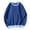 Dark Blue Sweatshirts 1PC, variant on MEZZALL Women Sweatshirts Solid Color Long Sleeve Daily Home Outdoor Workout Crewneck Tops Basic Trendy Pullover
