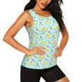 thumbnail image 2 of Vsdgher Débardeur Imprimé Canard, Soutien-Gorge de Sport pour Femmes, Séchage Rapide, Sport, Course - Grand, 2 of 7