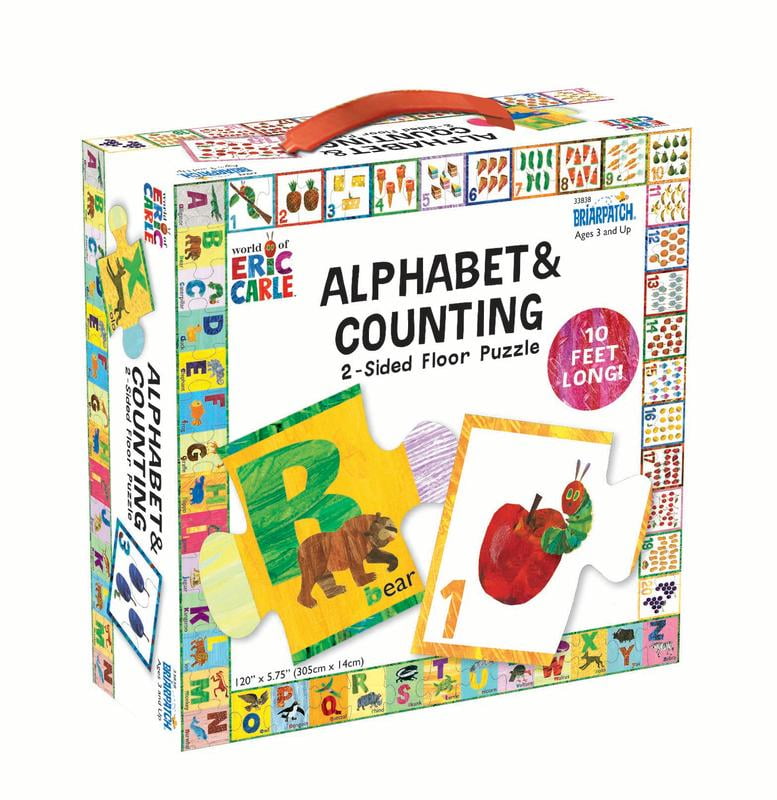 The World of Eric Carle Alphabet & Counting 2-Sided Floor Puzzle