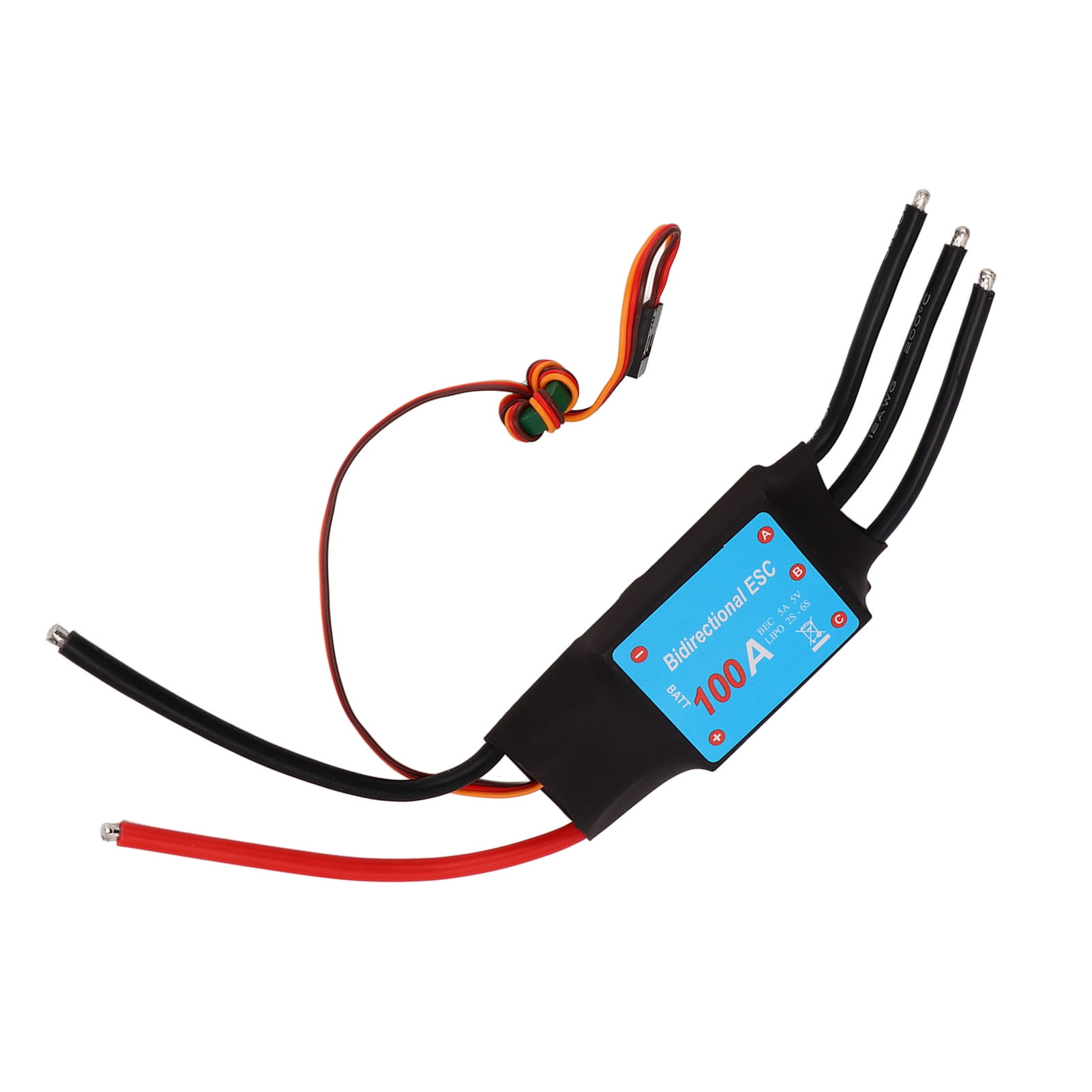 Underwater Propeller ECS, RC Boat 100A ESC Auto Learning For Propeller