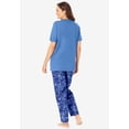 thumbnail image 2 of Dreams & Co. Plus Size Graphic Tee PJ Set, 2 of 6