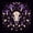 Black Purple 01, variant on Homewish Goth Coffin Skull Twin Bedding for Kids, Lavender Rose Butterfly Bat Bedding Comforter Set, Halloween Reversible, 7pcs