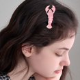 thumbnail image 3 of Sophisticated Themed Hair Clamp Lobster Shape Hairpin Acetate Hair Clip Construction Gentle Hold For Women’s Hairstyling, 3 of 8