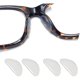 thumbnail image 2 of Soportes nasales para gafas, Mmgoqqt, Silicona, Blanco, 19x8x1mm, 20 uds, 2 of 5