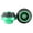 Green, variant on Nieyigj CNC Aluminum Front Fork Wheel Frame Sliders Motorbike Falling Crash Protection for Scooter Moped Motorcycle Replacement Part, Green, 2.3 inches / 58 mm