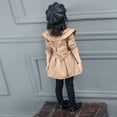 thumbnail image 5 of Newborn Infant Baby Boy Girl Long Sleeve Solid Windproof Windbreaker Jacket Coat, 5 of 9