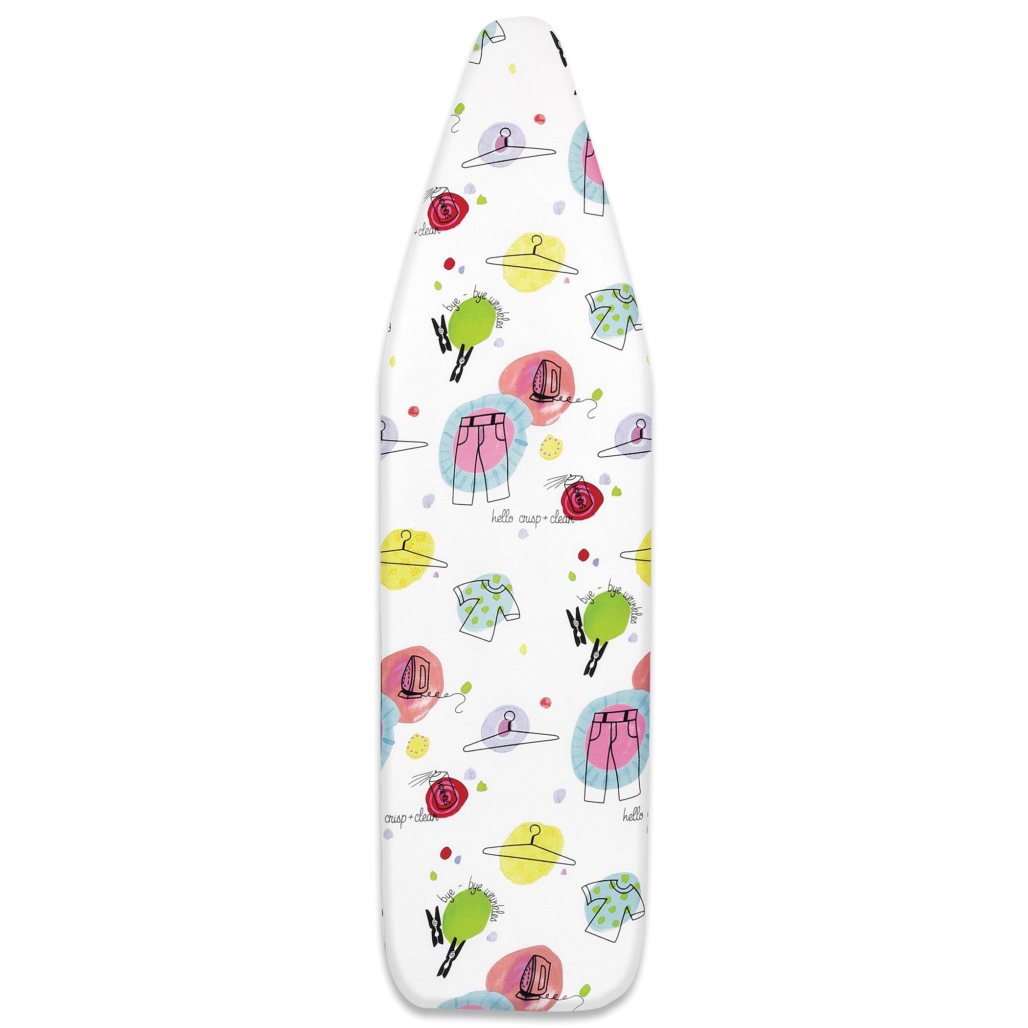 See Images 15 x 54 inches Whitmor Deluxe Scorch Resistant Ironing Board Cover and 3mm Pad Pattern Will Vary 38 x 137 cm Grey Swirl Blue or Floral 