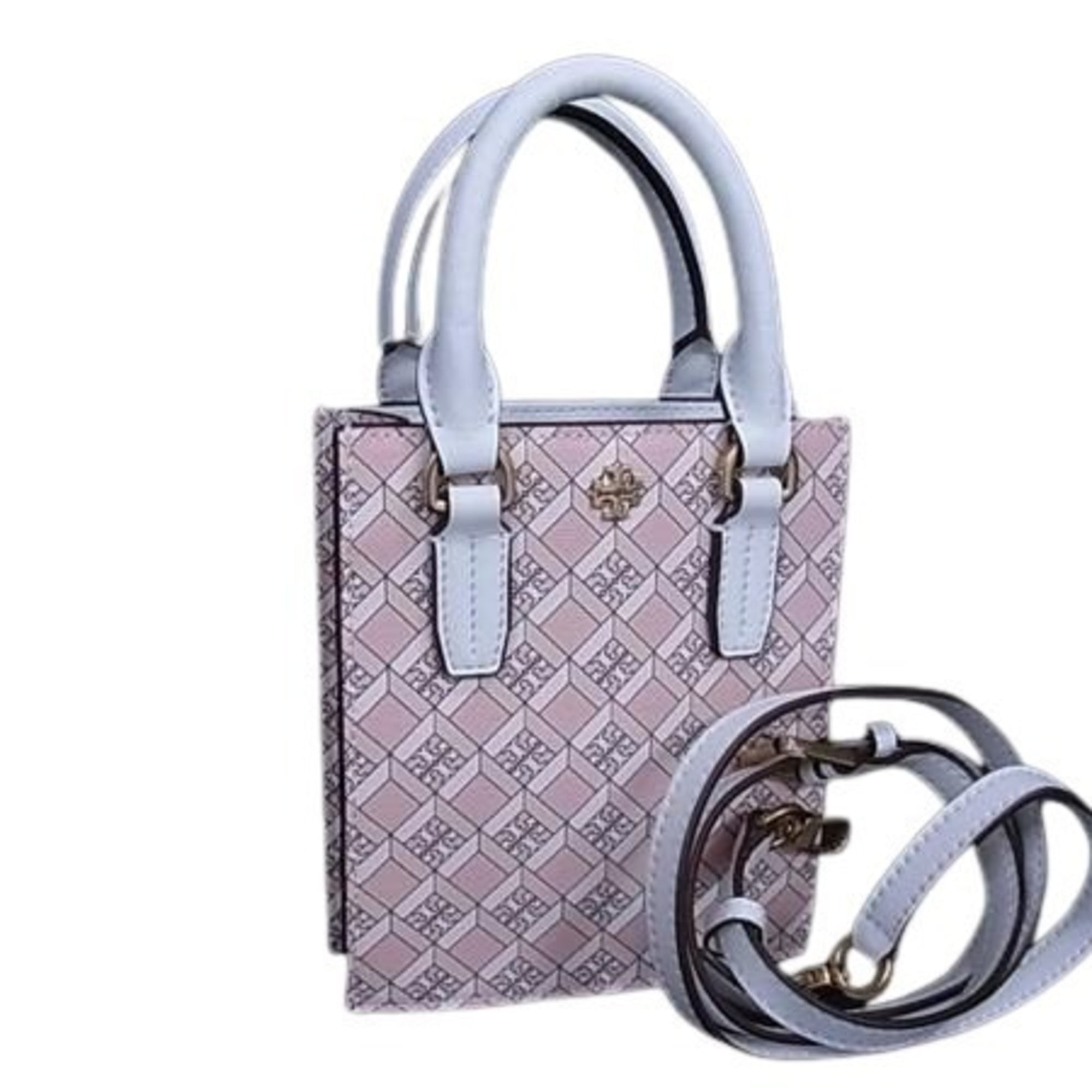 Tory Burch (64141) Savannah Royal Navy Smooth Leather Quilted T